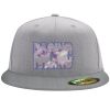 Flexfit 6210 Structured Flat Bill Fitted Hat Thumbnail