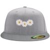 Flexfit 6210 Structured Flat Bill Fitted Hat Thumbnail