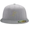 Flexfit 6210 Structured Flat Bill Fitted Hat Thumbnail