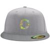 Flexfit 6210 Structured Flat Bill Fitted Hat Thumbnail
