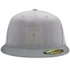 Flexfit 6210 Structured Flat Bill Fitted Hat Thumbnail