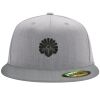 Flexfit 6210 Structured Flat Bill Fitted Hat Thumbnail