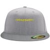Flexfit 6210 Structured Flat Bill Fitted Hat Thumbnail