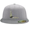 Flexfit 6210 Structured Flat Bill Fitted Hat Thumbnail