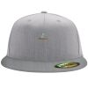 Flexfit 6210 Structured Flat Bill Fitted Hat Thumbnail