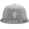 Flexfit 6210 Structured Flat Bill Fitted Hat Thumbnail