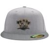 Flexfit 6210 Structured Flat Bill Fitted Hat Thumbnail