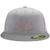 Flexfit 6210 Structured Flat Bill Fitted Hat Thumbnail