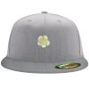 Flexfit 6210 Structured Flat Bill Fitted Hat Thumbnail