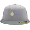 Flexfit 6210 Structured Flat Bill Fitted Hat Thumbnail