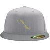 Flexfit 6210 Structured Flat Bill Fitted Hat Thumbnail