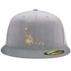 Flexfit 6210 Structured Flat Bill Fitted Hat Thumbnail