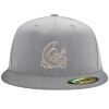 Flexfit 6210 Structured Flat Bill Fitted Hat Thumbnail