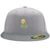 Flexfit 6210 Structured Flat Bill Fitted Hat Thumbnail