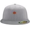 Flexfit 6210 Structured Flat Bill Fitted Hat Thumbnail