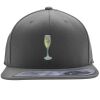 Flexfit 110F Structured Flat Bill Snapback Hat Thumbnail