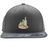 Flexfit 110F Structured Flat Bill Snapback Hat Thumbnail