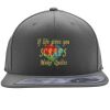 Flexfit 110F Structured Flat Bill Snapback Hat Thumbnail