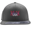 Flexfit 110F Structured Flat Bill Snapback Hat Thumbnail