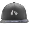 Flexfit 110F Structured Flat Bill Snapback Hat Thumbnail