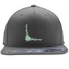Flexfit 110F Structured Flat Bill Snapback Hat Thumbnail