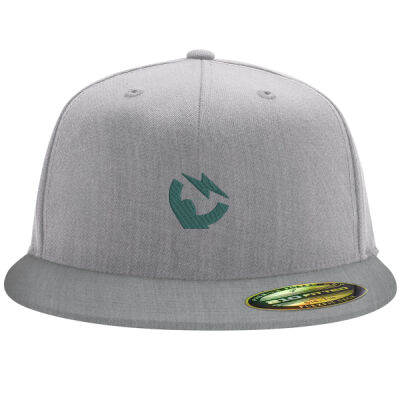 Official Merch Instant Lid - Flexfit 6210 Structured Flat Bill Fitted Hat Thumbnail