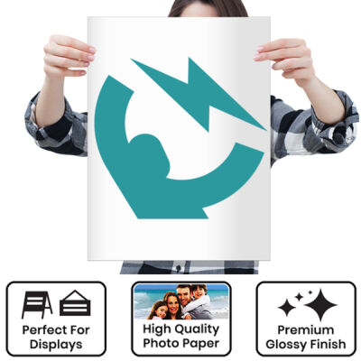 Merch Instant Logo - Poster 24x18 Vertical Thumbnail