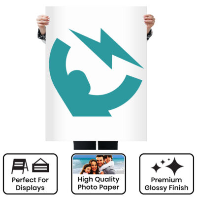 Merch Instant Logo - Poster 48x36 Vertical Thumbnail