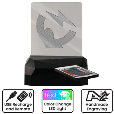 Merch Instant Logo - LED Desktop Sign Thumbnail